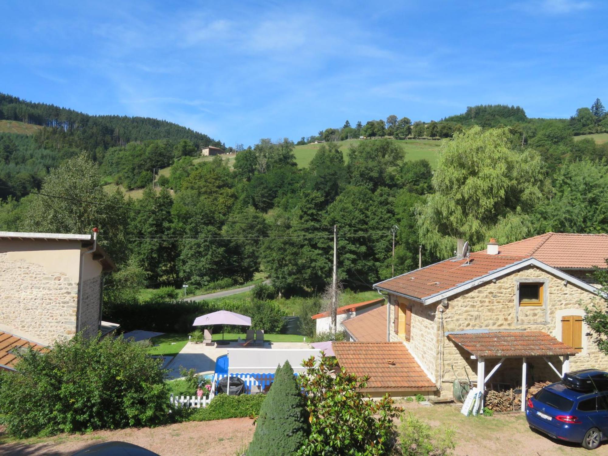 Joli Gite Rural Dans Un Havre De Paix Saint-Bonnet-le-Troncy Extérieur photo